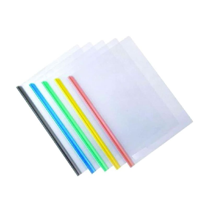 Plastic Wallets Folders, 5pcs A4 Document Files Envelope Folders Pockets for School Office Homework Travel Storage Bags