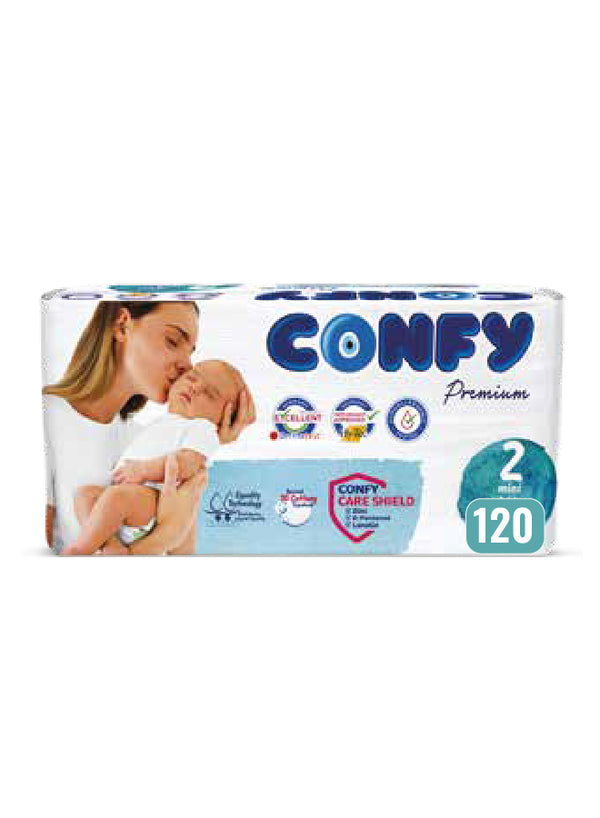 Baby Diaper Confy Premium Size 2