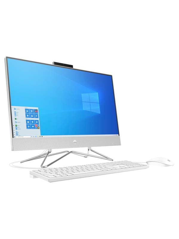 HP 24" ALL IN ONE PC   24-DP1056qe (.20W59AA#ABA) Core i7-1165G7 16GB Ram 1TB HDD + 256GB SSD Windows 10 Home 23.8” Touch Screen FHD IPS Silver - Neocart General Trading LLC