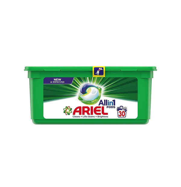 Ariel All in 1 PODS, Washing liquid capsules, Original Scent, 30 counts - Neocart General Trading LLC