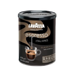Lavazza Caffè Espresso Ground Coffee, Medium Roast, 250 g - Neocart General Trading LLC