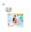 Intex Wet Set Collection 3 Ring Baby Pool 61 X 22cm. - Neocart General Trading LLC
