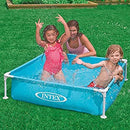 INTEX Pool, 57173 NP,square Inflatable Pool for 2+ AGE ,Size 1.22M x 1.22M x 30.CM - Neocart General Trading LLC