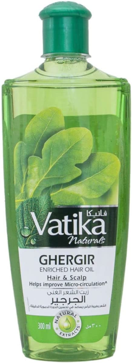 Vatika Naturals Ghergir Enriched Hair Oil 300ml - Neocart General Trading LLC