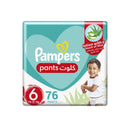Pampers Pants  Size - 6 Baby-Dry with Aloe Vera Lotion, Stretchy Sides, and Leakage Protection, Size 6, 16-21 kg, - Neocart General Trading LLC