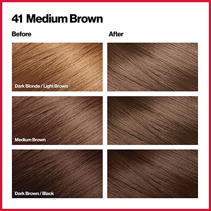 REVLON Colorsilk Beautiful Color Ea 1 Count Medium Brown - Neocart General Trading LLC