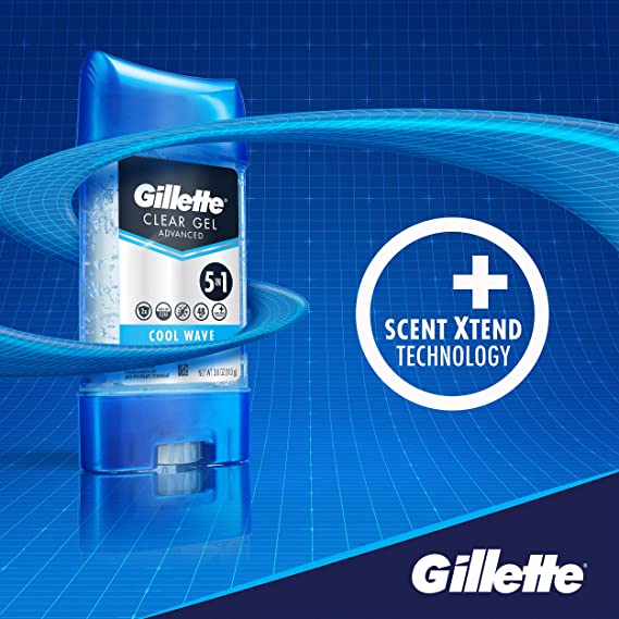 Gillette Stick Clear Gel Cool Wave - Neocart General Trading LLC