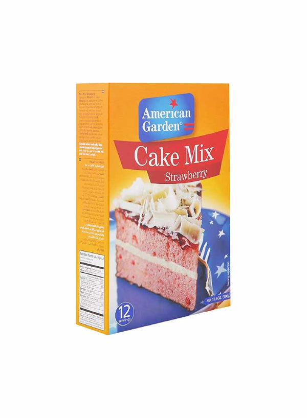 American Garden Cake Mix Strawberry 500gm