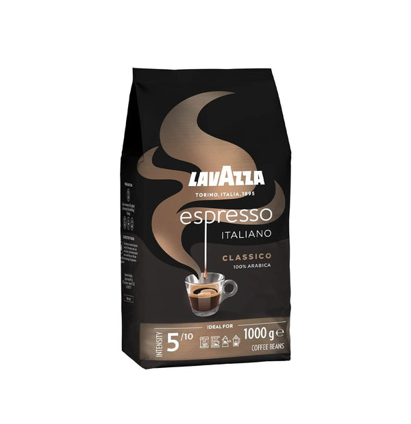 Lavazza Espresso Italiano Arabica Medium Roast Coffee Beans, 1kg - Neocart General Trading LLC
