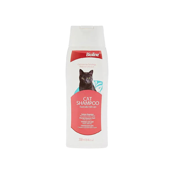 Bioline shampoo for cats - 250 ml - Neocart General Trading LLC