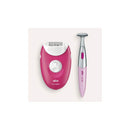 Braun Silk Epil 3 3-420 Epilator Raspberry Pink - Corded Epilator With 2 Extras - Including A Bikini Trimmer - Neocart General Trading LLC