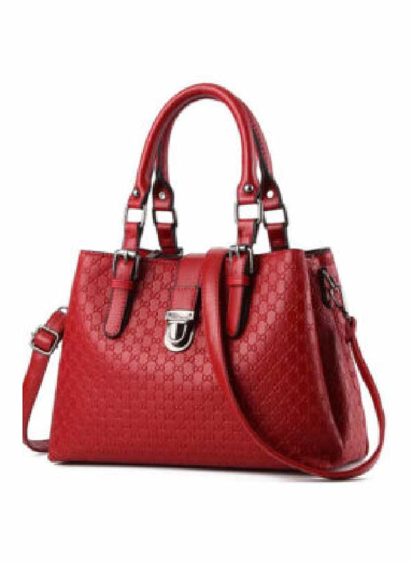 Ladies tote hand bags pu leather fashion handbags for women