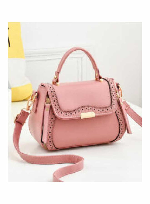 High Quality Ladies hand bag Women Fashion Handbags Lady Shoulder Bags Pink