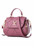 simple style ladies tote hand bags pu leather fashion handbags for women