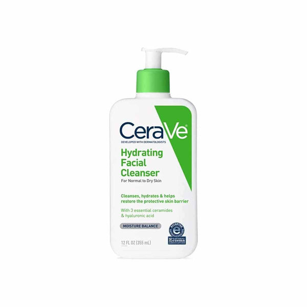 CeraVe, Hydrating Facial Cleanser, 12 fl oz (355 ml) - Neocart General Trading LLC