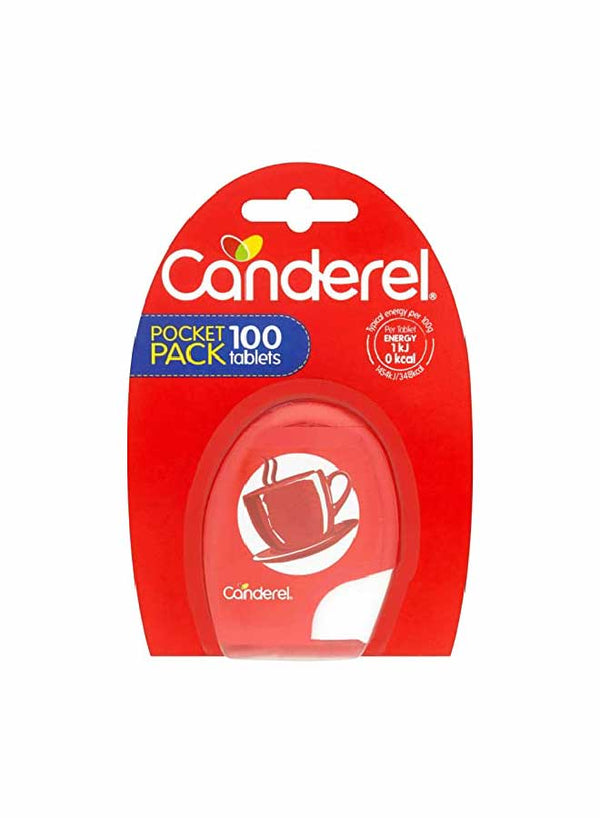 Canderel Sweetener Tablets 100 pocket pack – Low Calorie