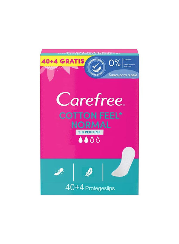 Carefree Cotton Feel  Normal Fresh 44 count Sin perfume - Neocart General Trading LLC