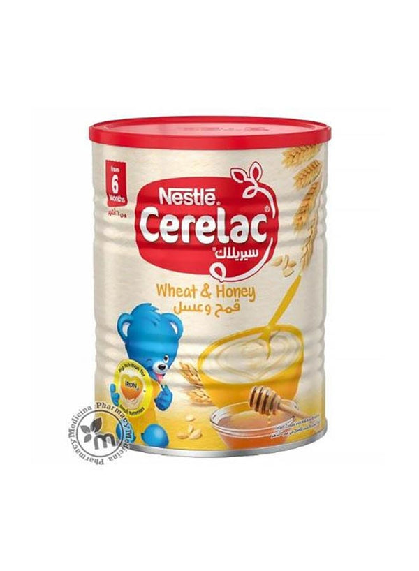Cerelac Wheat and Honey 400g from 6 months - Neocart General Trading LLC