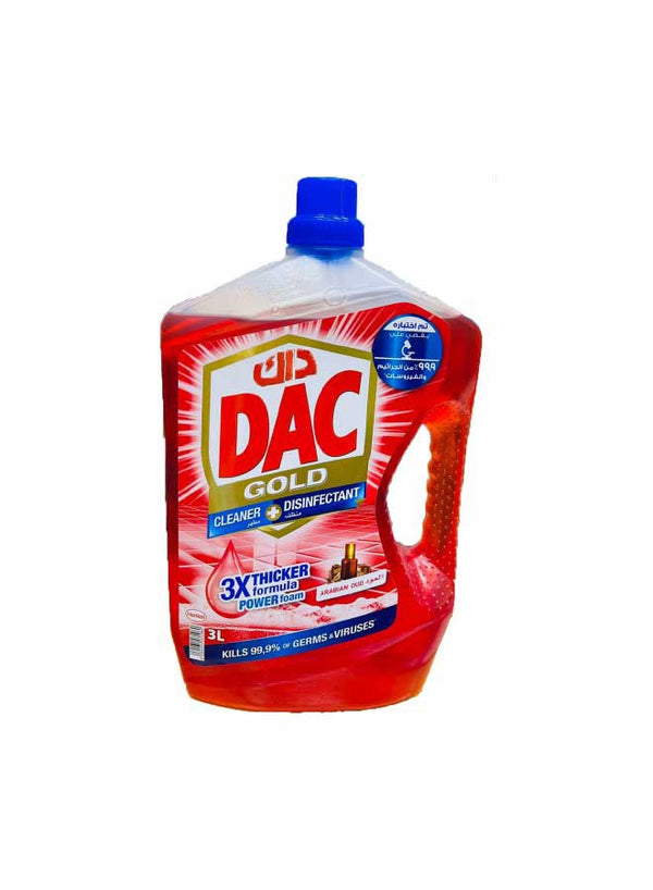 Dac Gold Multipurpose Disinfectant Cleaner Arabian Oud 3 Litre