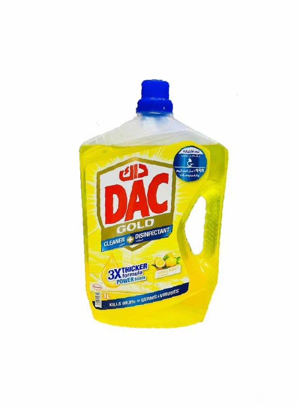 Dac Gold Multi-Purpose Disinfectant Cleaner Citrus Burst 3L