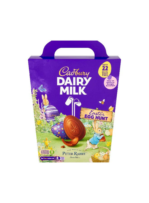 Cadbury Dairy Milk Small Easter Egg Hunt Carton