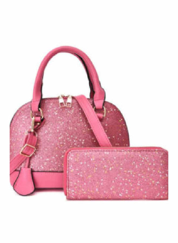 color stitching women mini PINK hand bag fashionable candy handbag