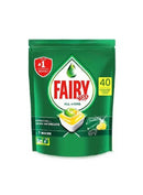 Fairy Original All In One Dishwasher Tablets lemon, 40 Count - Neocart General Trading LLC