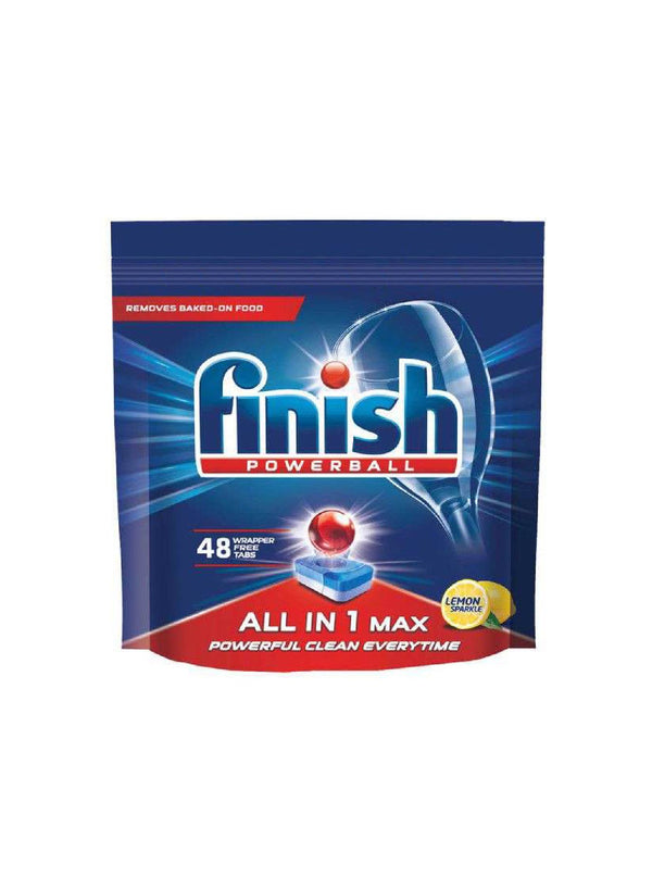 finish All In One Max Powerball Dishwasher Tablets Original 48 Tablets - Neocart General Trading LLC