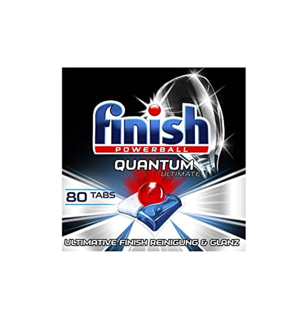 Finish Quantum Ultimate Dishwasher Tablets - Pack with 80 Finish Tabs - Neocart General Trading LLC