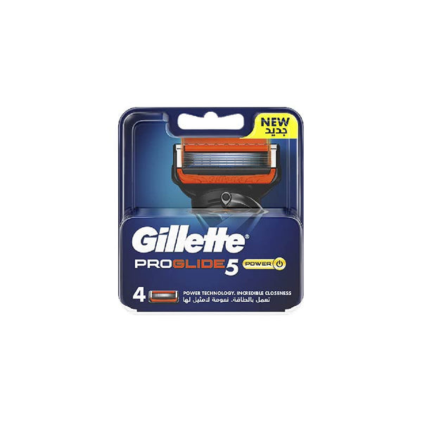 Gillette Fusion ProGlide 5 Blades Refills 4pcs - Neocart General Trading LLC