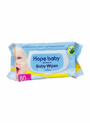 Hope Baby Skincare Baby Wipes x80 Pcs