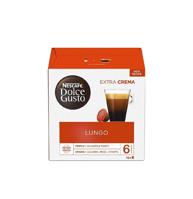 Nescafe Dolce Gusto Caffe Lungo Pods 16 - Neocart General Trading LLC