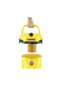 Karcher WD 2 Plus Wet & Dry Vacuum Cleaner, 12L, Yellow/Black