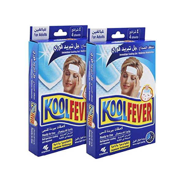 KoolFever (Adult) - Cooling Patches - Neocart General Trading LLC