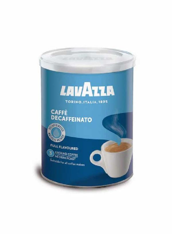 Lavazza Caffè Decaffeinato Ground Coffee  250g