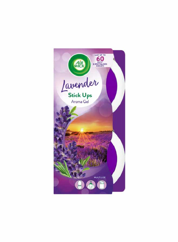 Air Wick Stick Ups Multi-Use Aroma Gel – Lavender 30g pack of 2