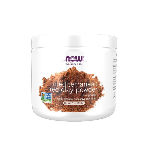NOW Solutions Moroccon Red Clay Powder 6 fl oz 100% Pure - Neocart General Trading LLC
