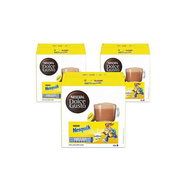 Nescafe Dolce Gusto Nesquik Chocolate Capsules (48 Capsules, 48 Cups) - Neocart General Trading LLC