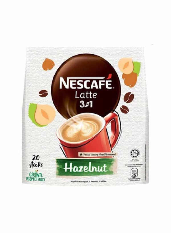 NESCAFE Latte Hazelnut (20 x 24g)