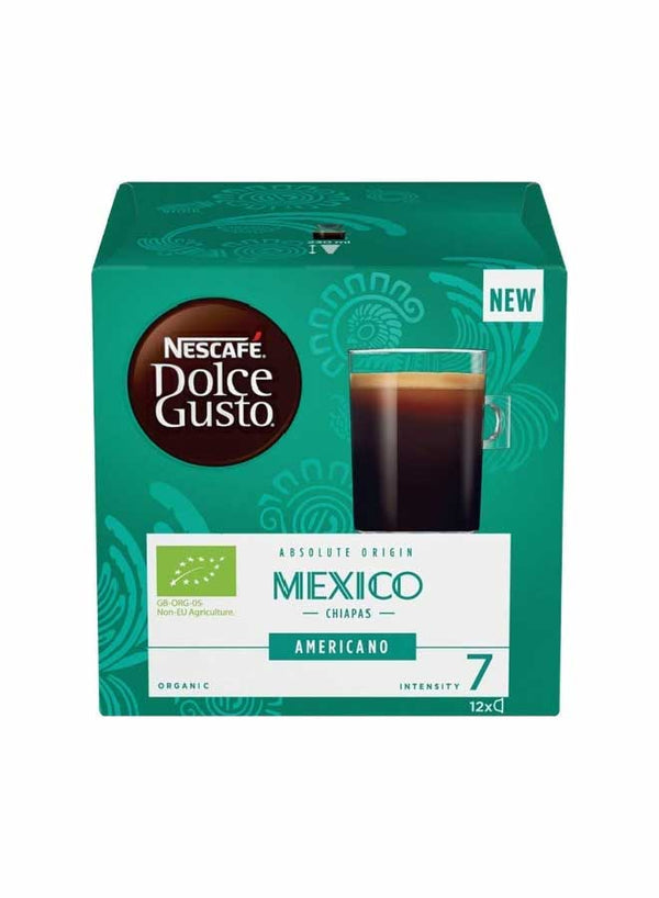 Nescafe Dolce Gusto Americano Mexico Coffee Pods, 12 Capsules