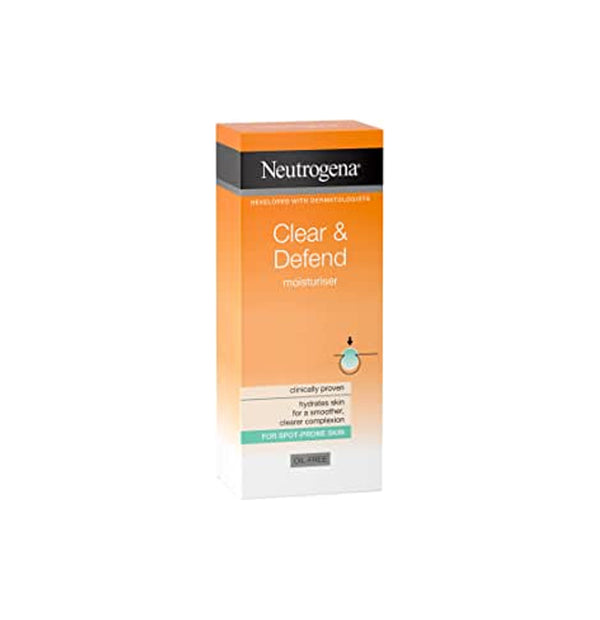Neutrogena Clear and Defend Moisturiser, 50ml - Neocart General Trading LLC