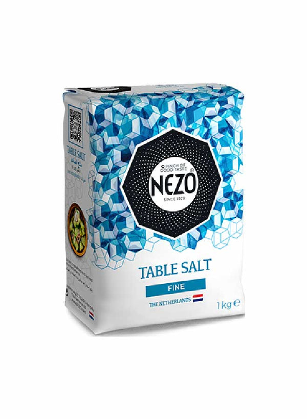 Nezo Fine Table Salt Blue 1kg