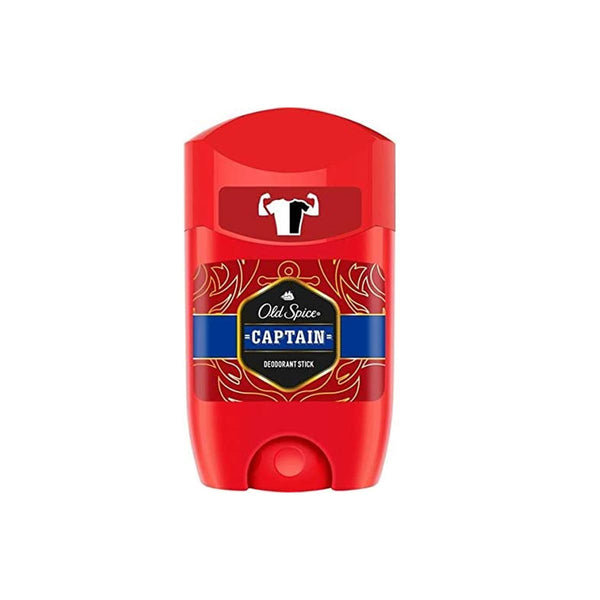 Old Spice Captain Deodorant Stick, 50 ml - Neocart General Trading LLC