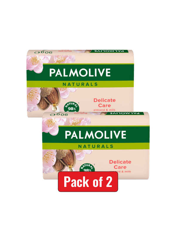 palomolive naturals delicate care beauty soap