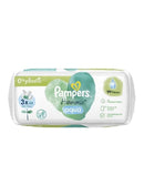 Pampers Harmonie Aqua Baby Wipes 3x 48 144 Baby Wipes, Gentle Skin Protection for Delicate Skin with 99% Water - Neocart General Trading LLC