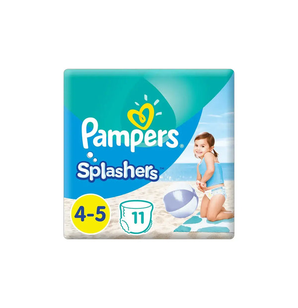 Pampers Splashers Swim Diapers, Size 4-5, 11 Pieces - Neocart General Trading LLC