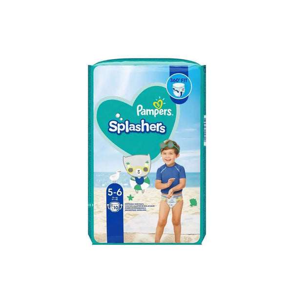 Pampers Carry Pack Splasher Swimming Pants Size 5-6 - 10 Pieces - Neocart General Trading LLC