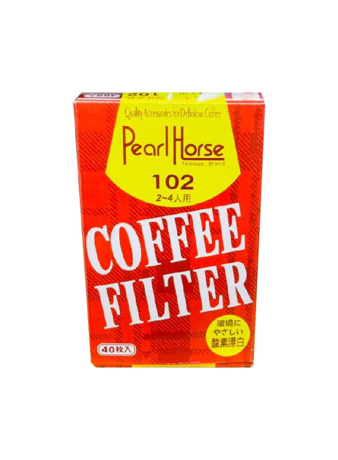 Pear Horse Coffee filter 102 count