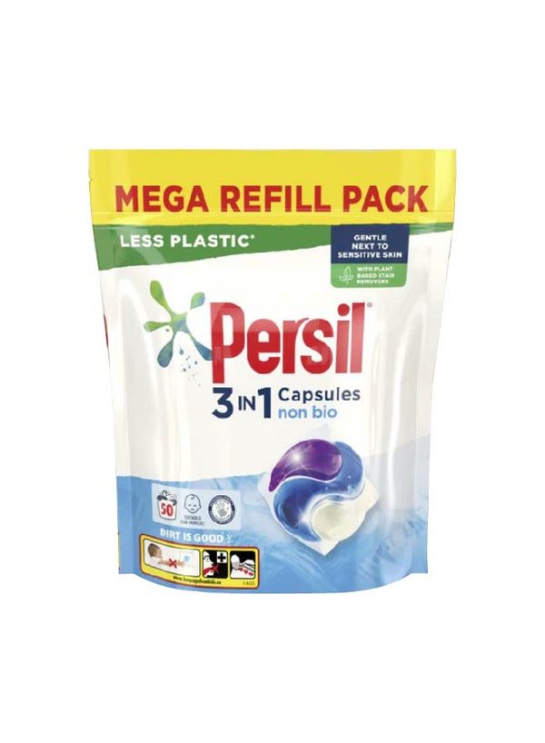 Persil 3in1 Non Bio Capsules  50 count