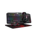 REDRAGON S101-BA-2  MOUSE+KEYBOARD+MOUSEPAD+HEADSET COMBO - Neocart General Trading LLC